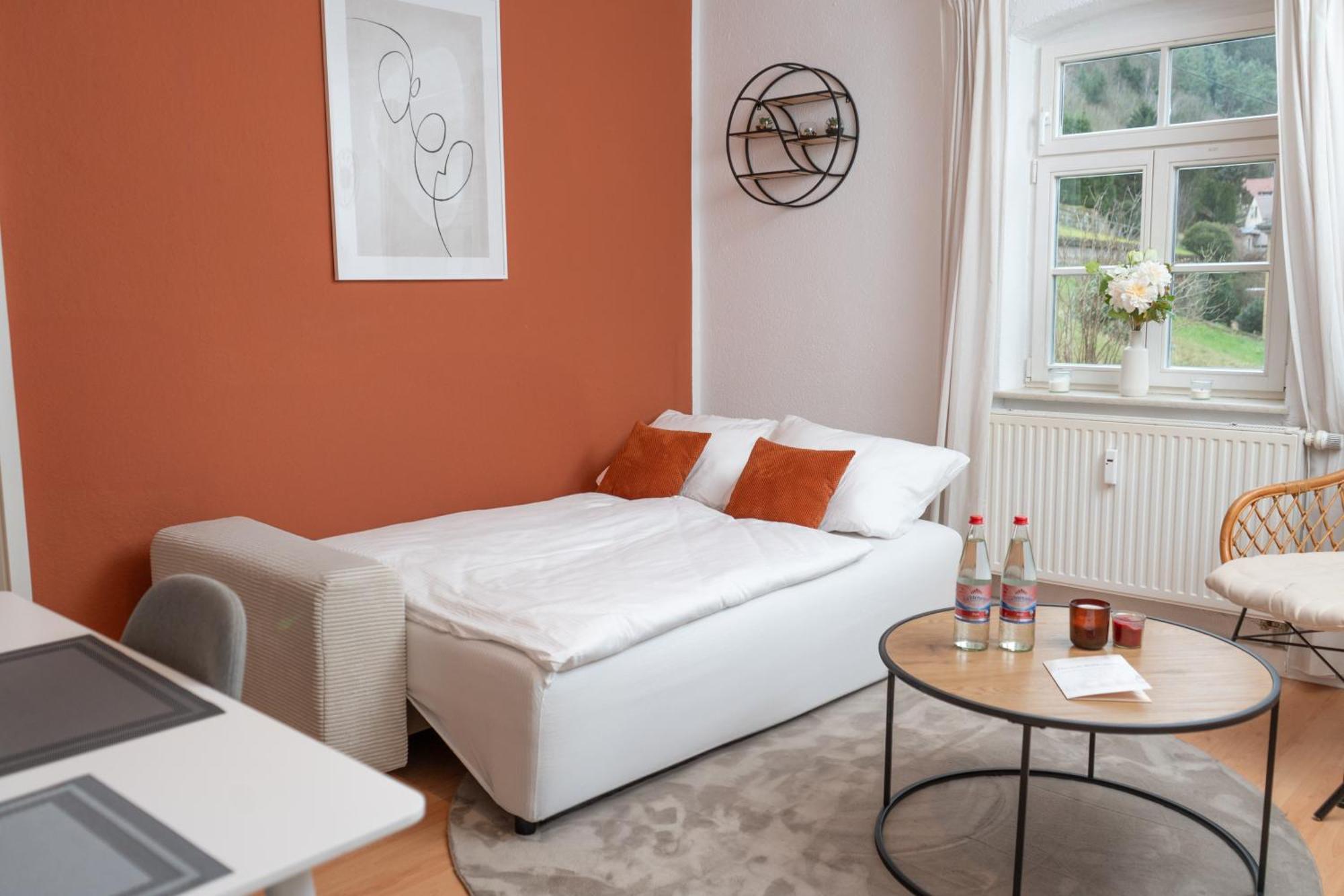 Stilvolles Apartment Mit Festungsblick Im Zentrum Königstein an der Elbe Buitenkant foto